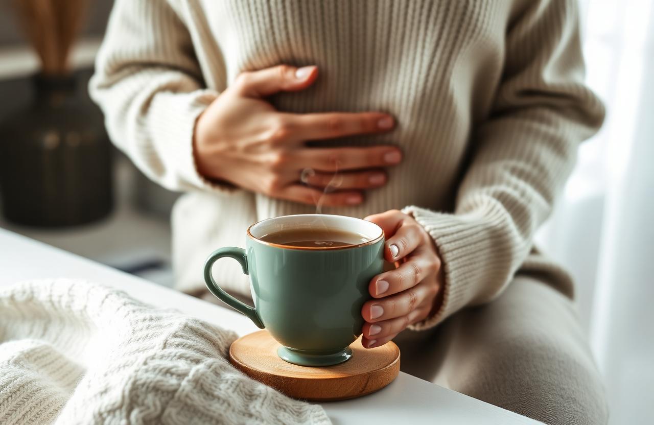 Routine di benessere quotidiana in un ambiente luminoso e sereno